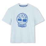 Logo Print T-Shirt Juniors - Blue