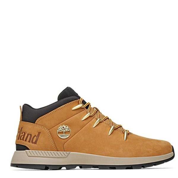 TREKKER MID LACE UP SNEAKER - Black/Nubuck