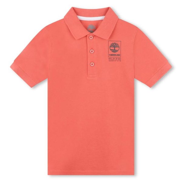 Logo Polo Shirt Juniors - Leisur Time 75W